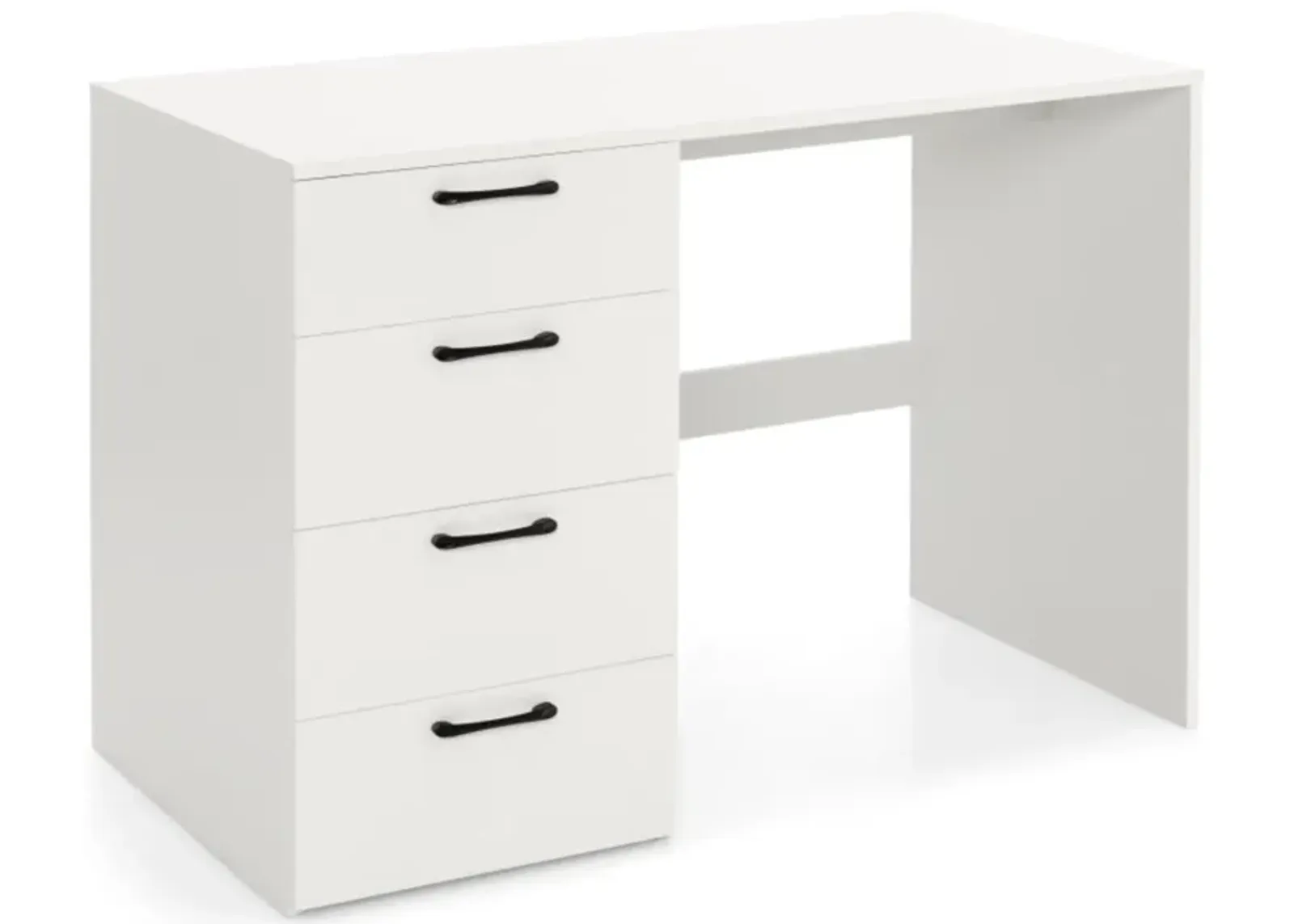 Hivvago 43.5 Inch Computer Desk with 4 Large Drawers