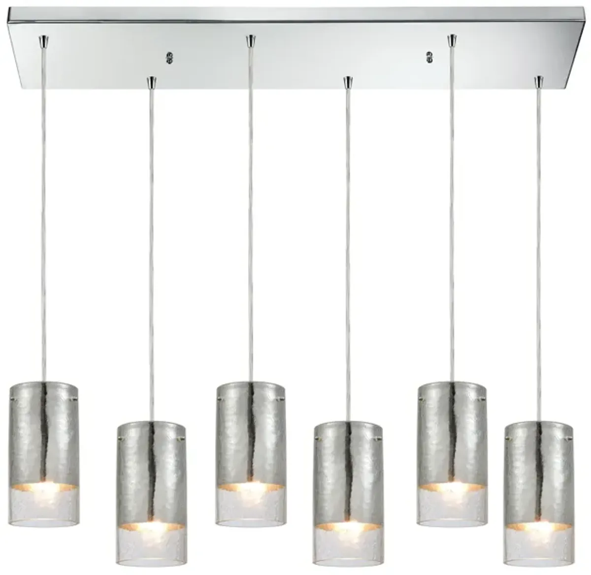 Tallula 6 light Rectangular Mini Pendant