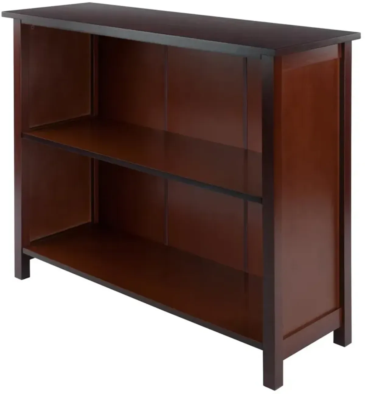 Milan Storage Shelf or Bookcase, 3-Tier, Long