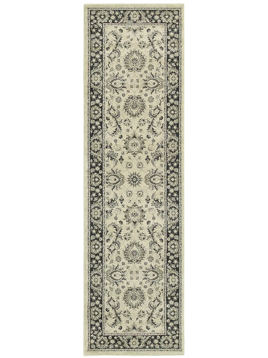 Richmond 2'3" x 7'6" Ivory Rug