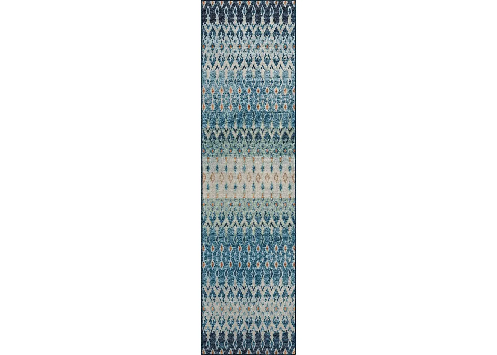 Brisbane BR1 Indigo 2'3" x 7'6" Rug