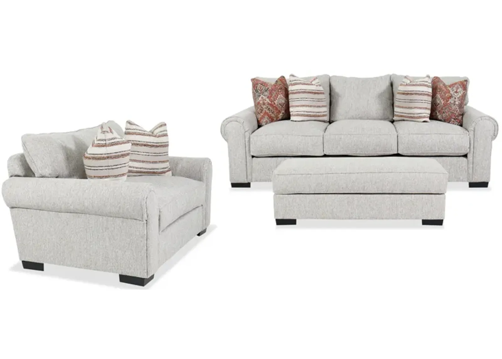 Vantage 3 Piece Living Set