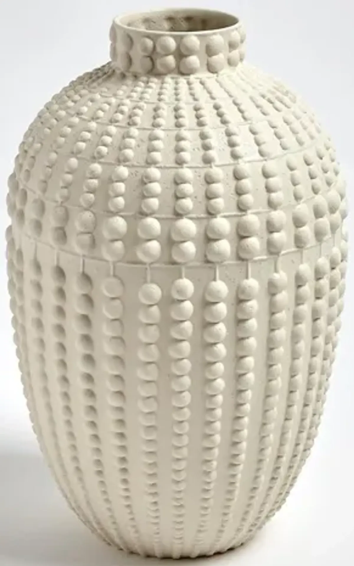 Nail Head Vase White-Small