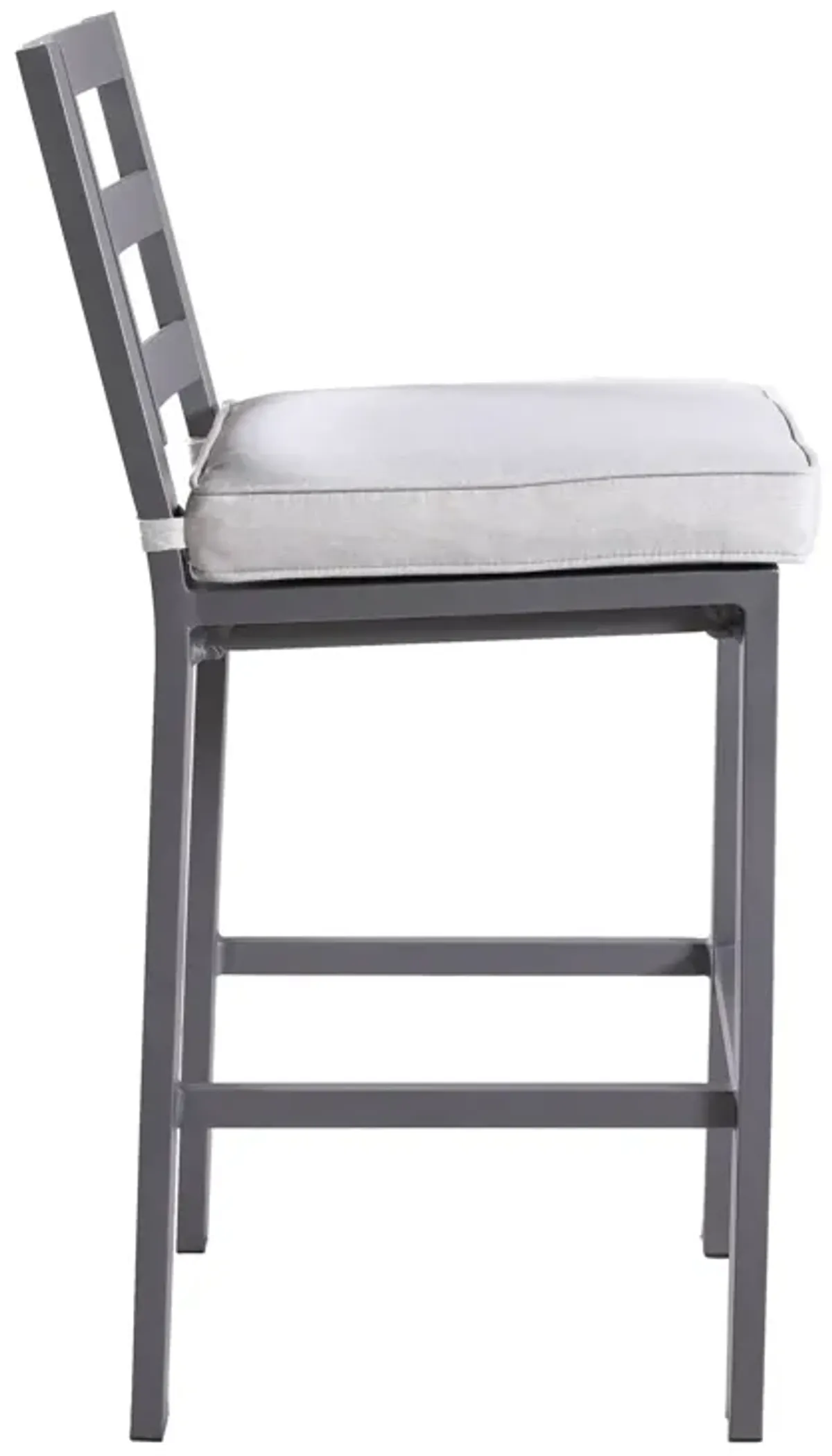 Armless Bar Stool with Cushion