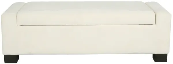 Merax Ottoman Bench Textured Fabric Rectangular Design