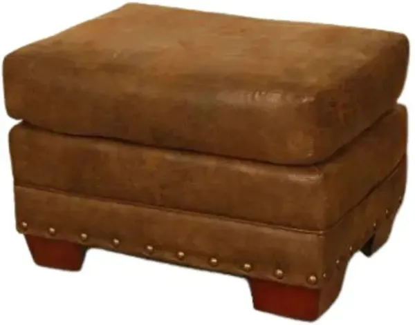 Buckskin Ottoman
