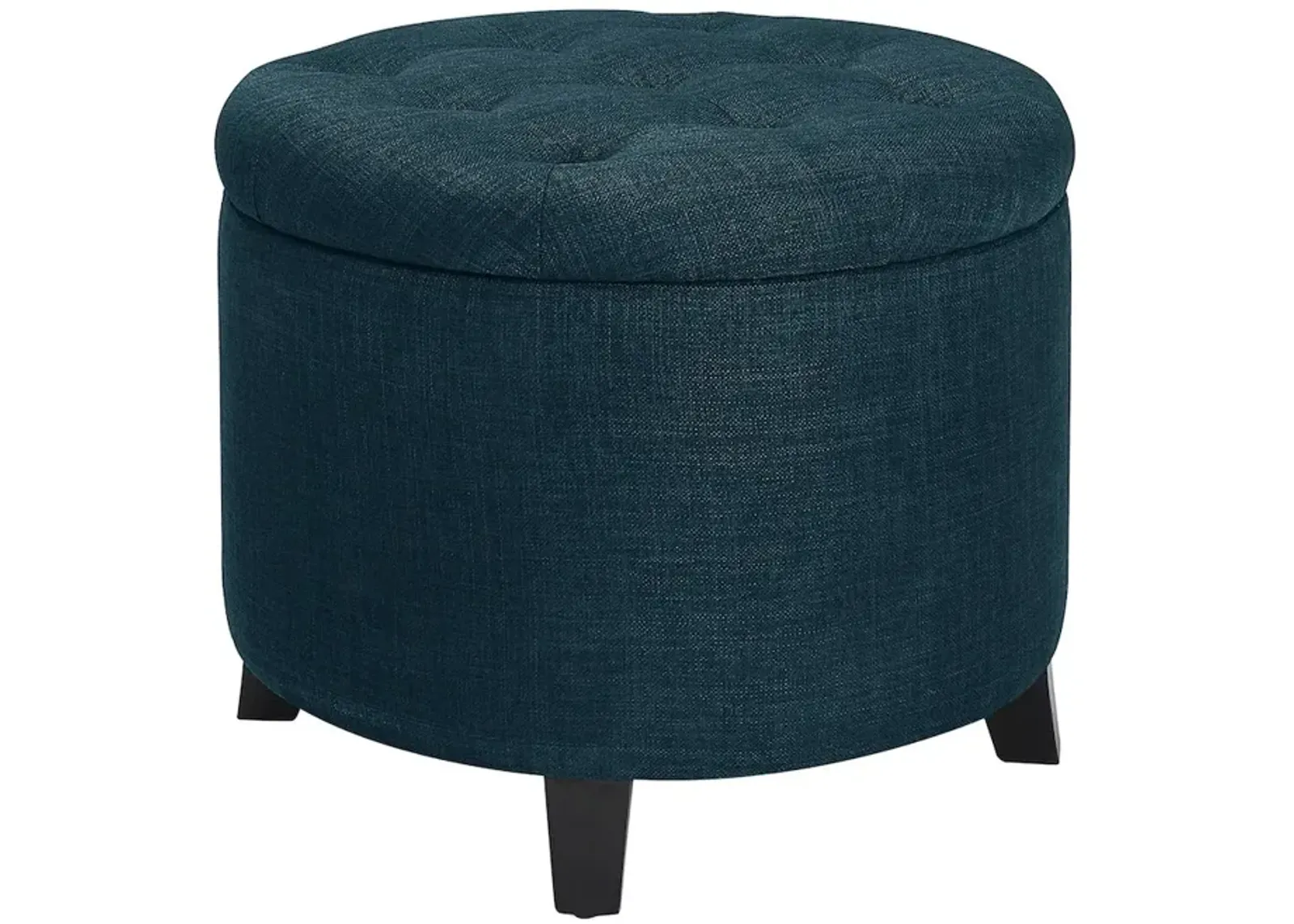 Convenience Concepts Designs4Comfort Round Storage Ottoman