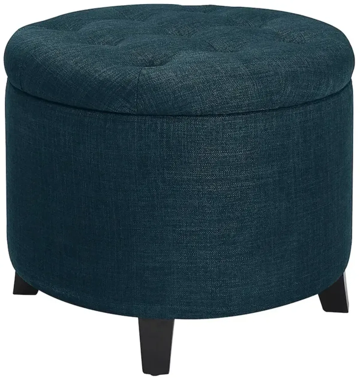 Convenience Concepts Designs4Comfort Round Storage Ottoman