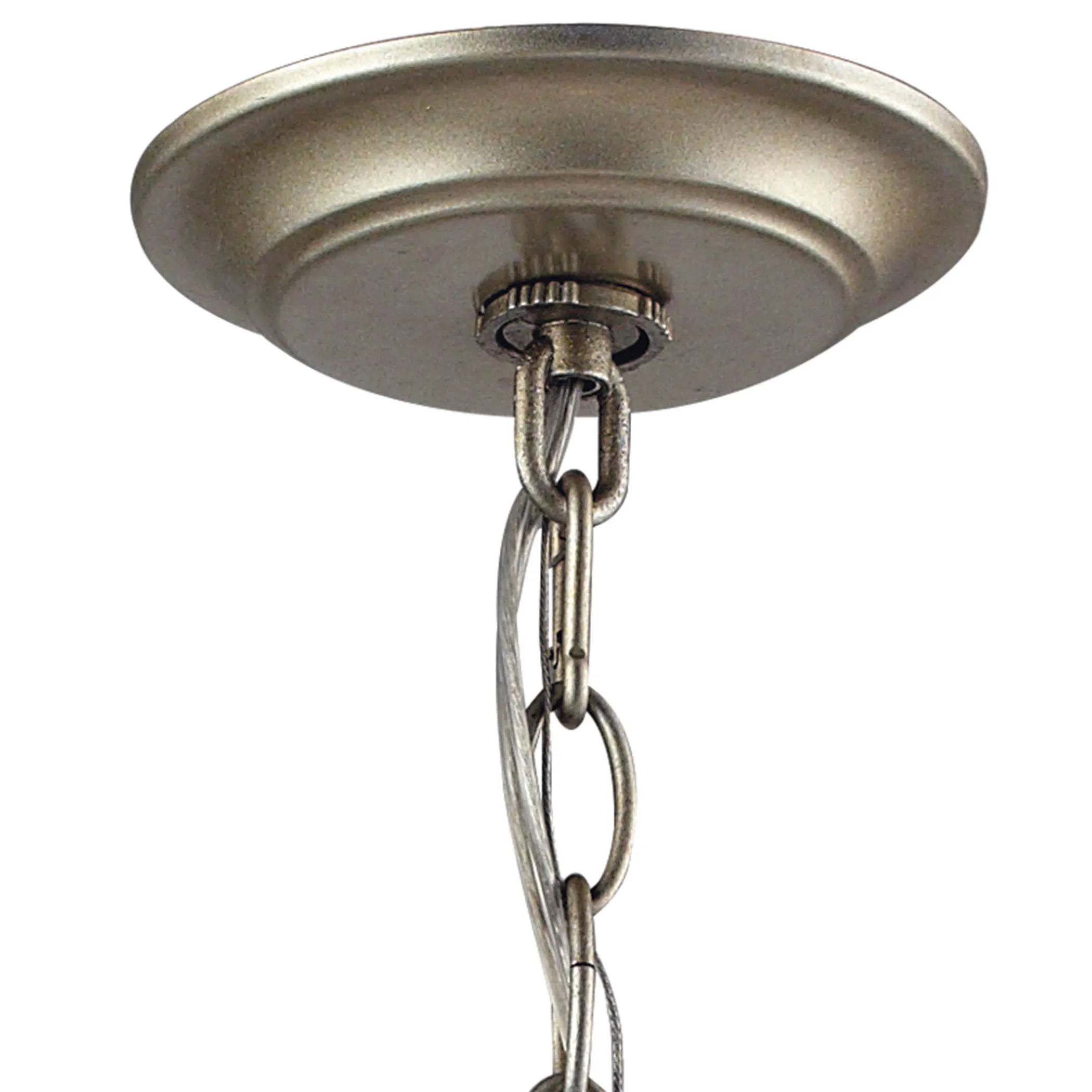 Chandette 14'' Wide 4-Light Silver Chandelier