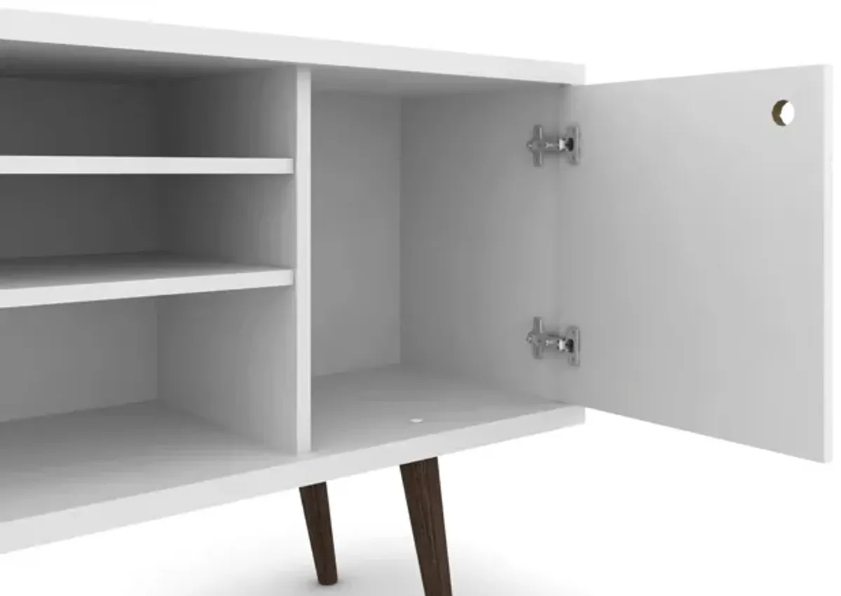 Liberty Medium TV Stand in White