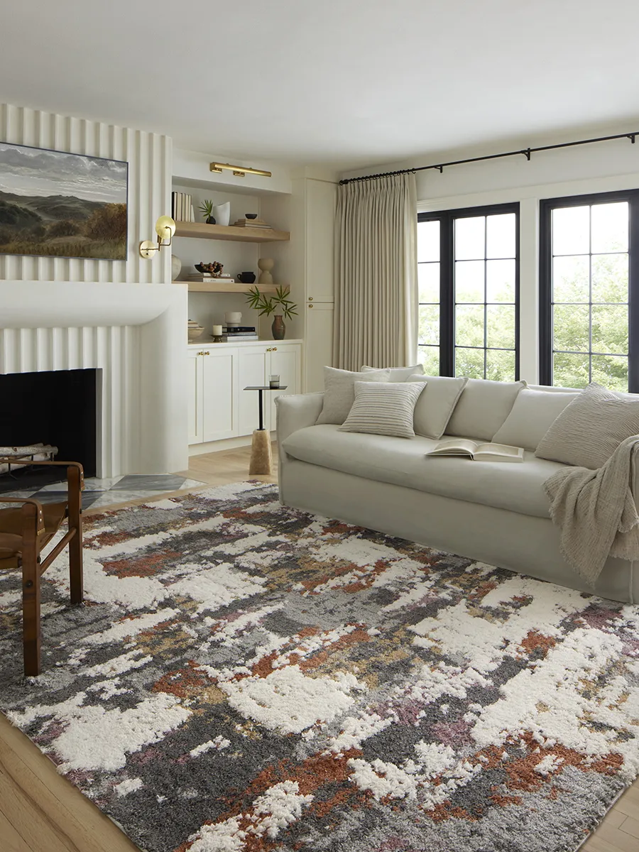 Levitt Grey/Multi 9'3" x 13' Rug