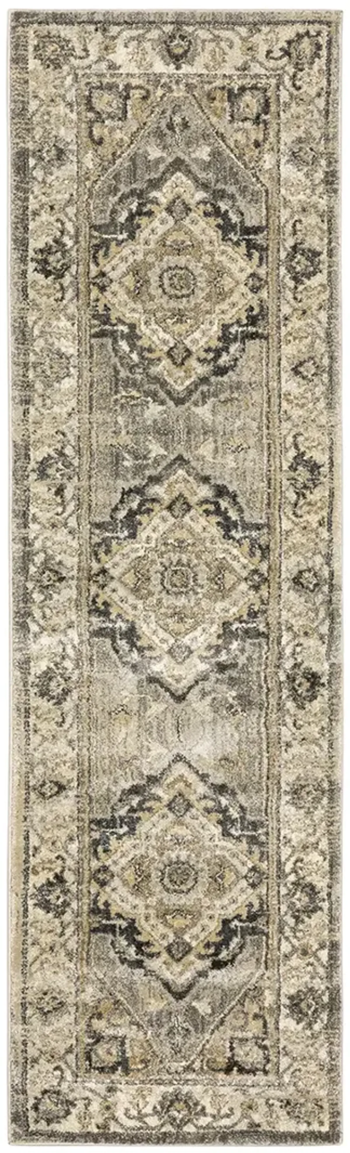 Florence 2'3" x 7'6" Beige Rug