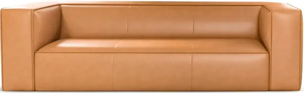 Ashcroft Furniture Co Colton Leather Sofa (Tan)