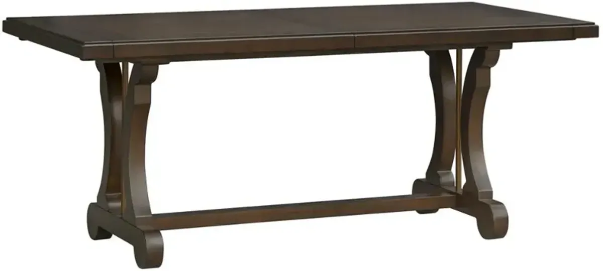 Belen Kox Rectangle Extension Dining Table, Brown, Belen Kox