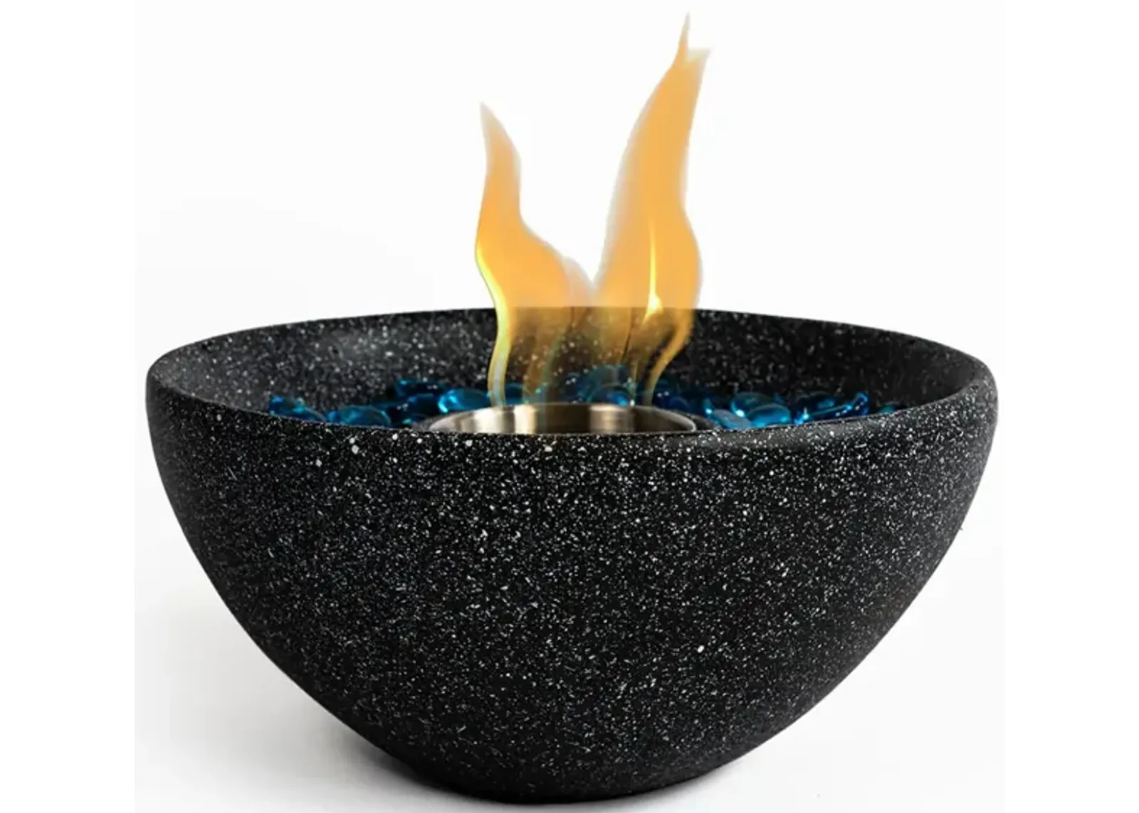 Tabletop Fire Pit, Tabletop Fire Bowl Outdoor & Indoor Portable Ethanol Fireplace Alcohol Fire Pot