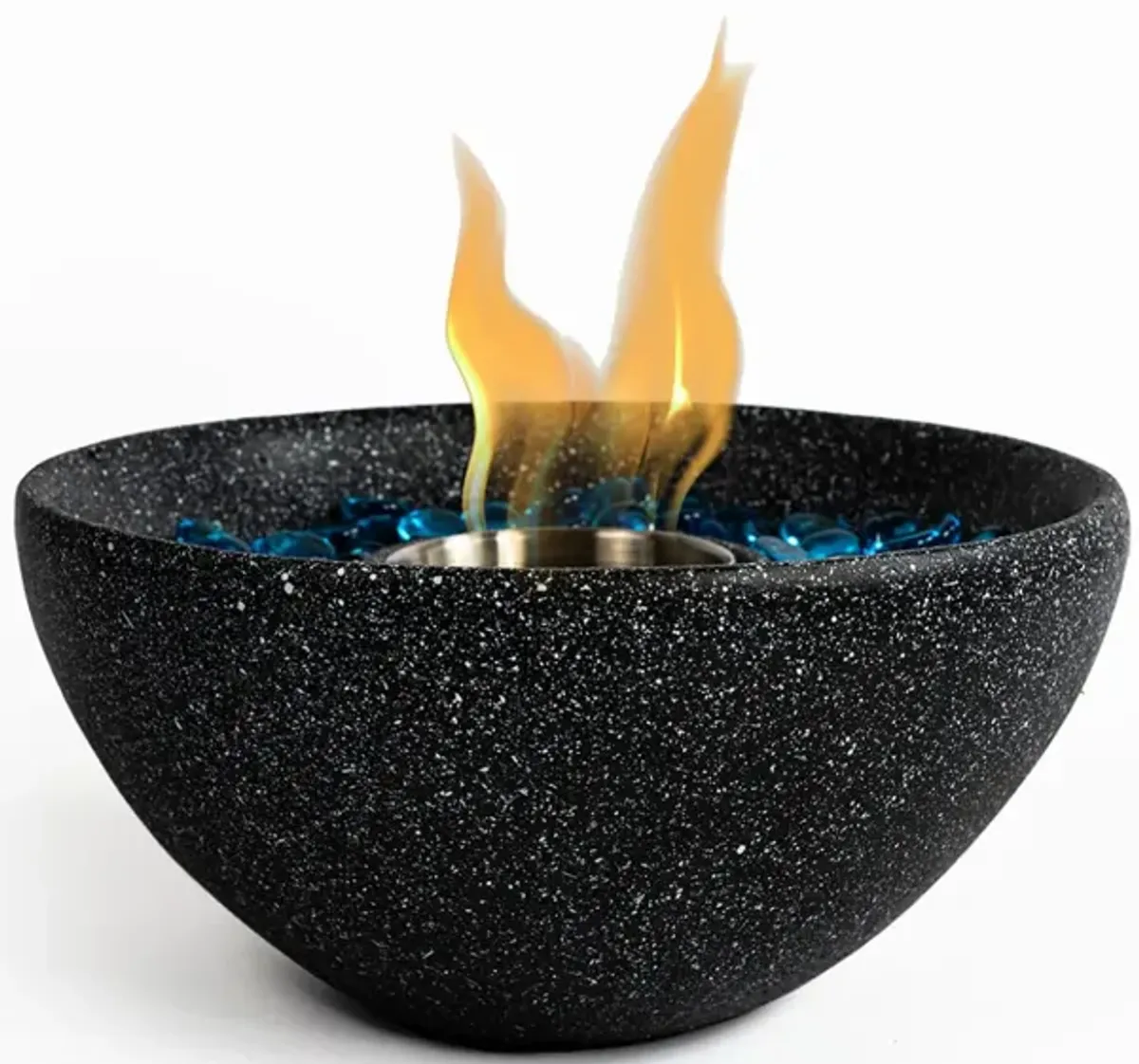 Tabletop Fire Pit, Tabletop Fire Bowl Outdoor & Indoor Portable Ethanol Fireplace Alcohol Fire Pot