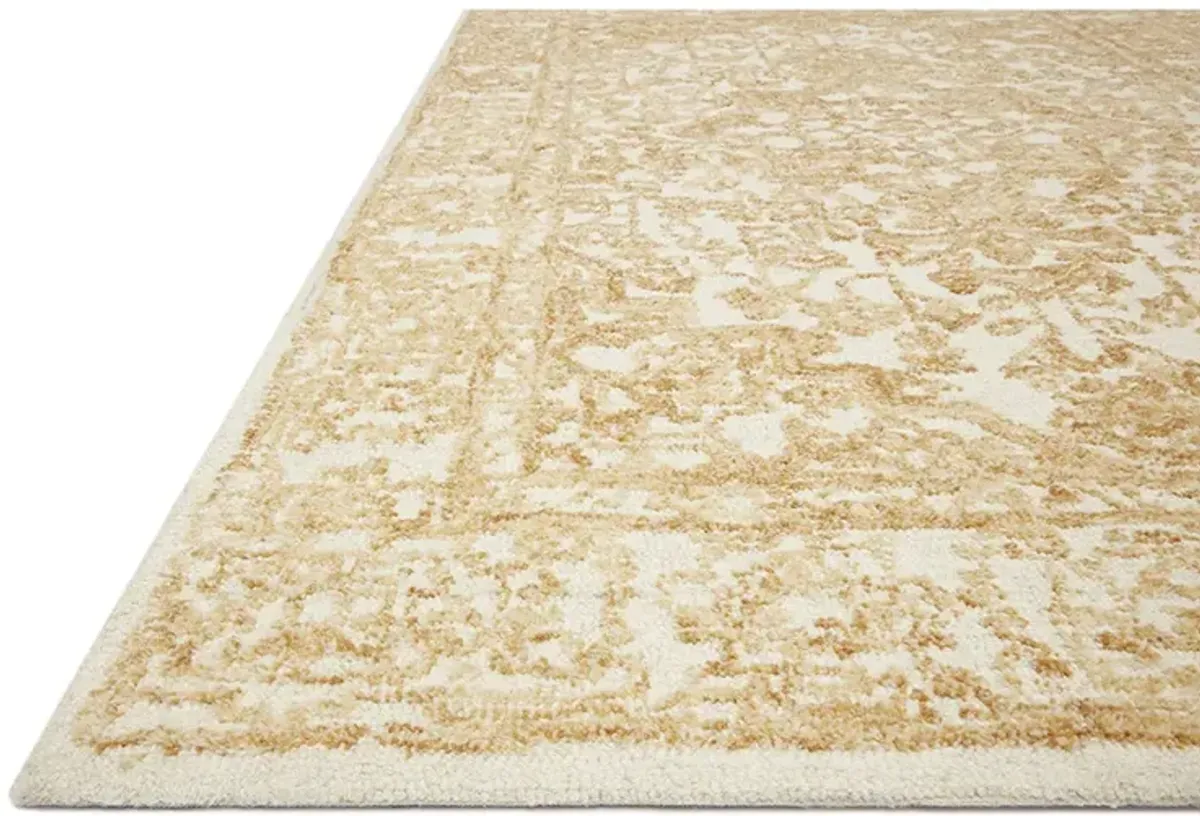 Annie ANN03 White/Gold 8'6" x 12' Rug