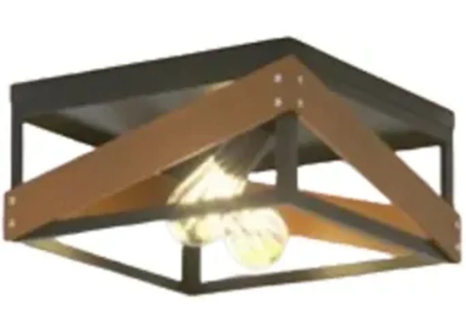 Living Room Adjustable Rustic Ceiling Geometric Lamp