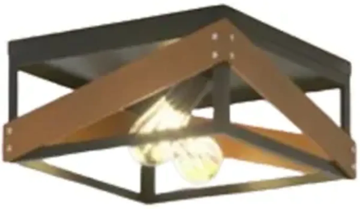 Living Room Adjustable Rustic Ceiling Geometric Lamp