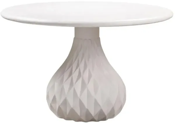 Belen Kox Diamond Ivory Concrete Dining Table, Belen Kox