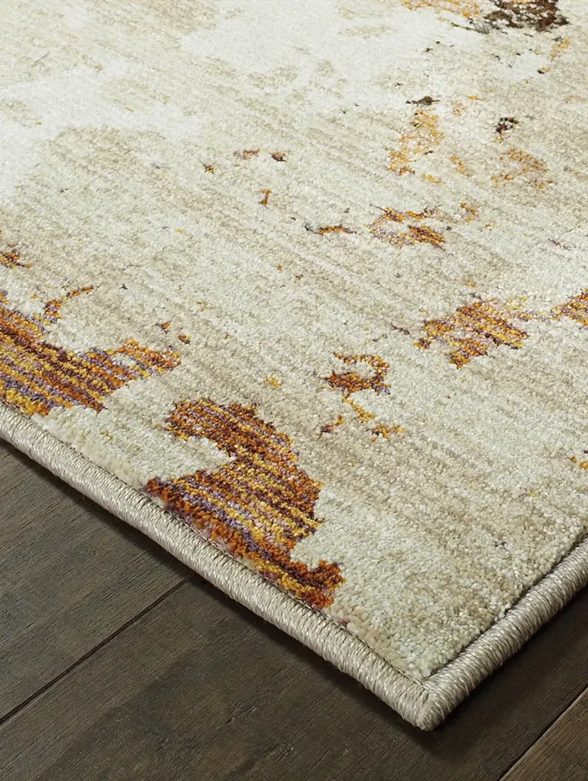 Evolution 7'10" Beige Rug