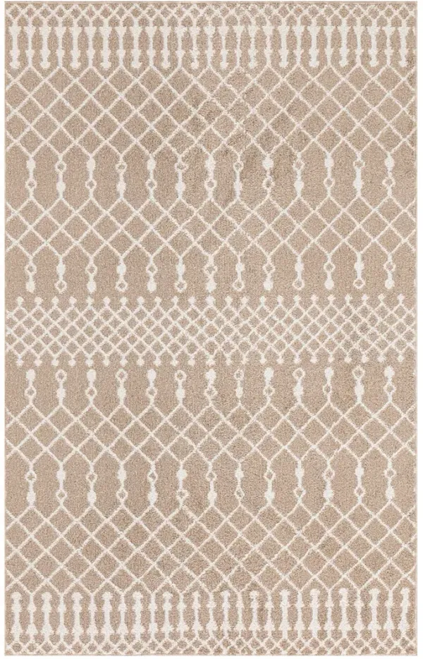 Astra Machine Washable ASW10 Taupe 3'3" x 5' Rug