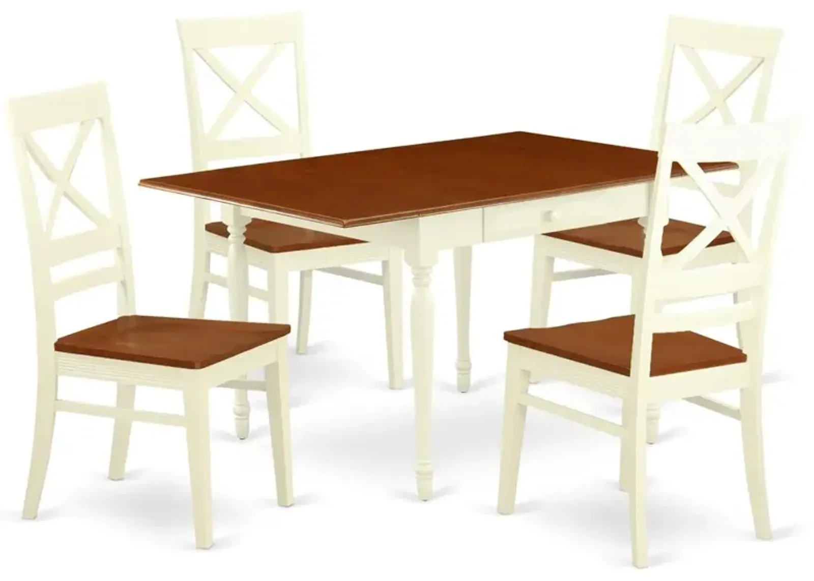 Dining Room Set Buttermilk & Cherry