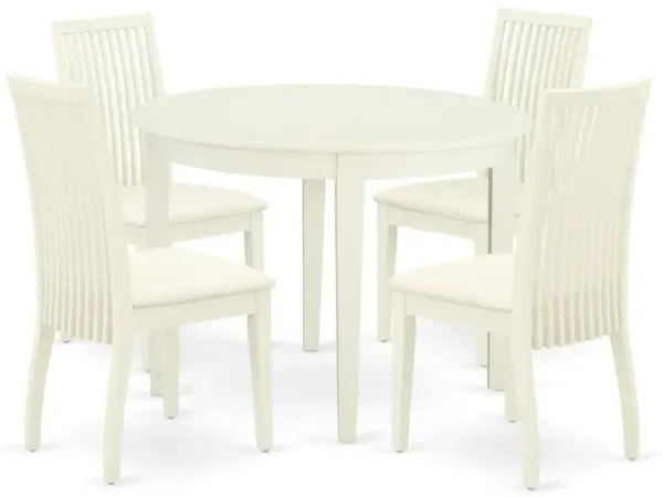 Dining Room Set Linen White