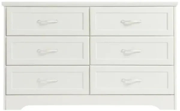 Modern Bedroom Dresser 3-Drawer Chest with 6 Storage Drawers for Clothes & Accessories