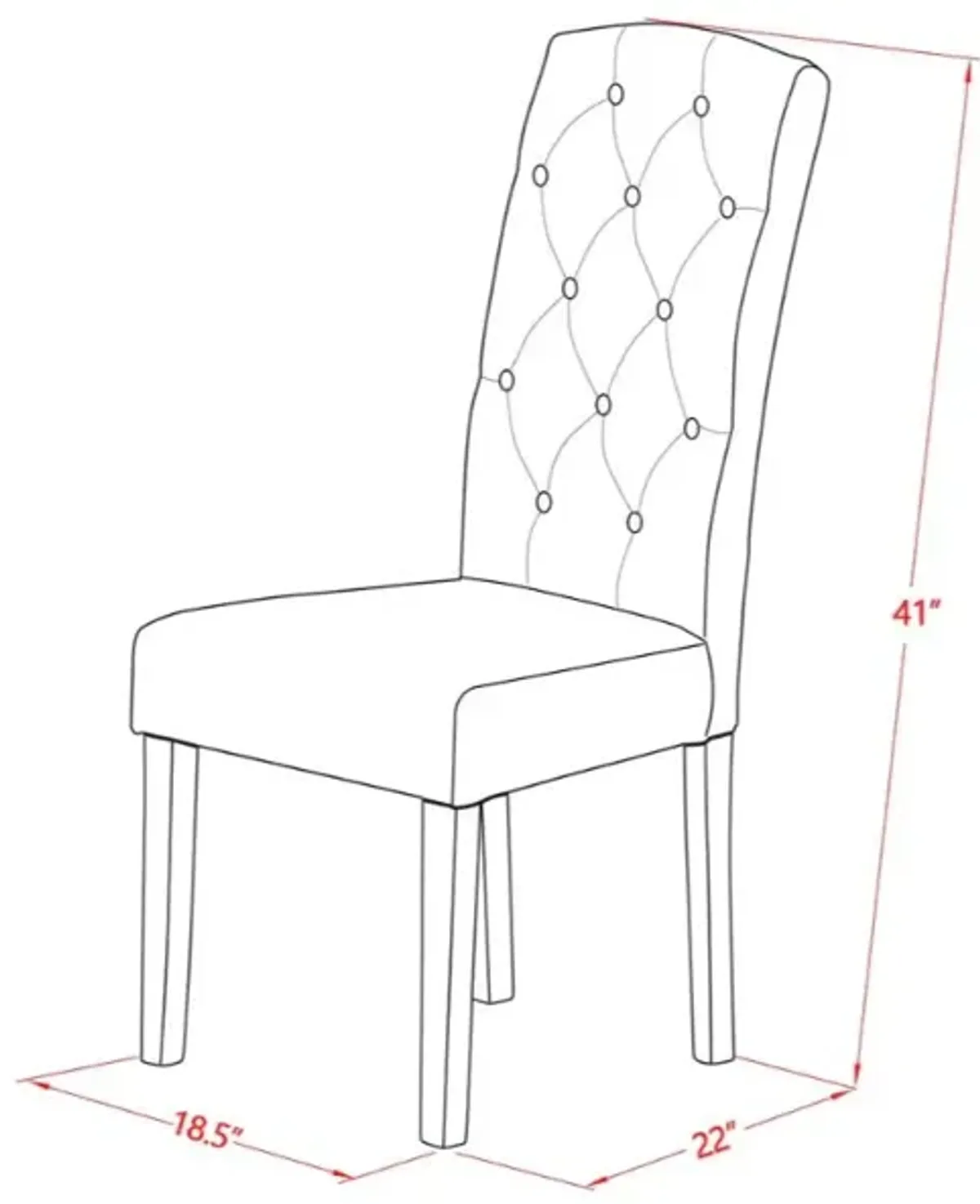 Dining Chair Black