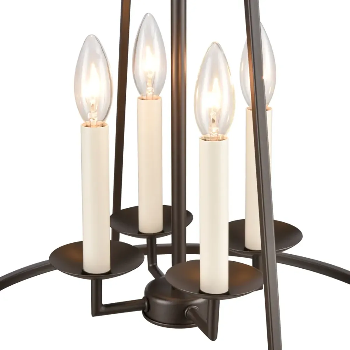 Joanie 17.25'' Wide Bronze 4-Light Pendant