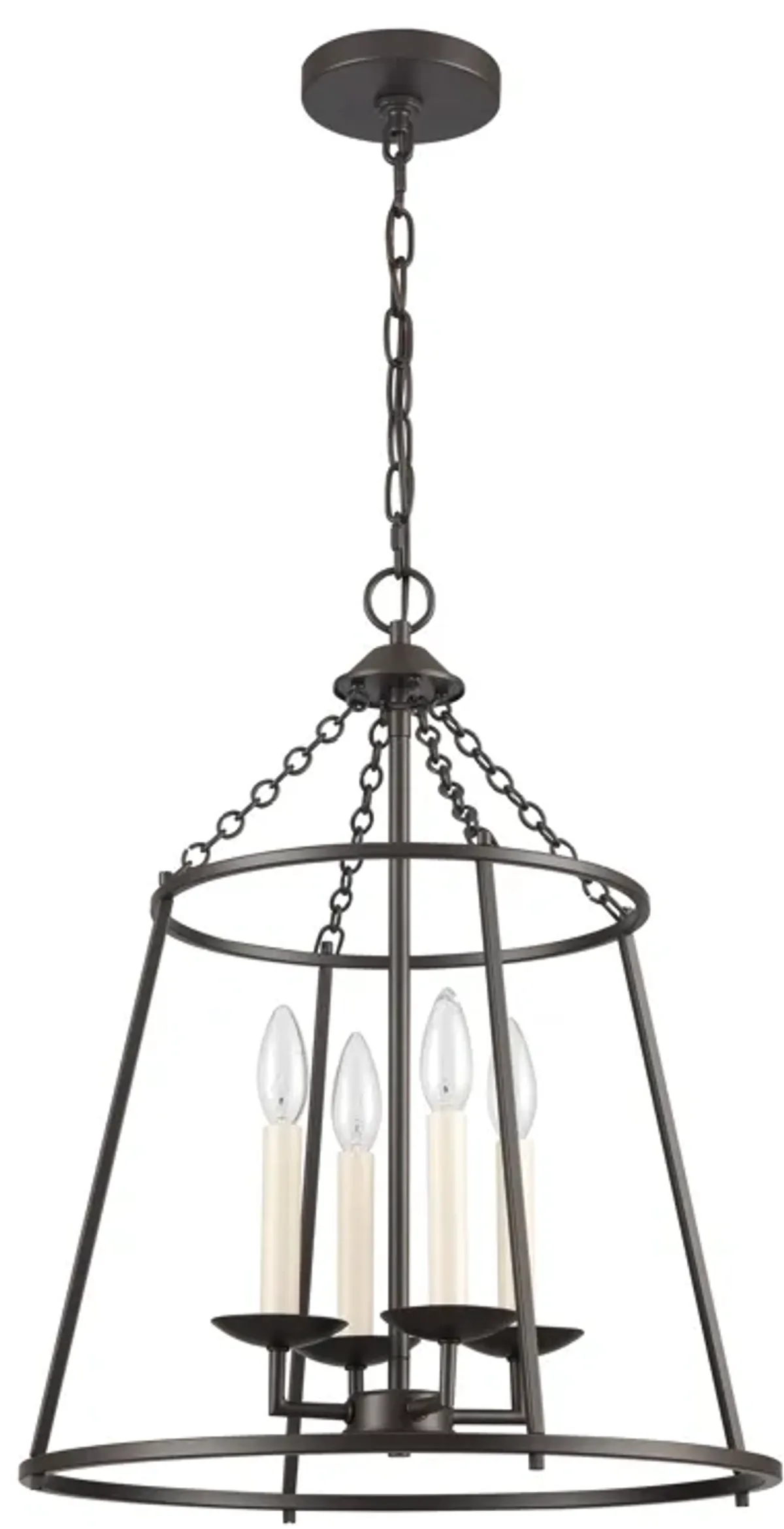 Joanie 17.25'' Wide Bronze 4-Light Pendant