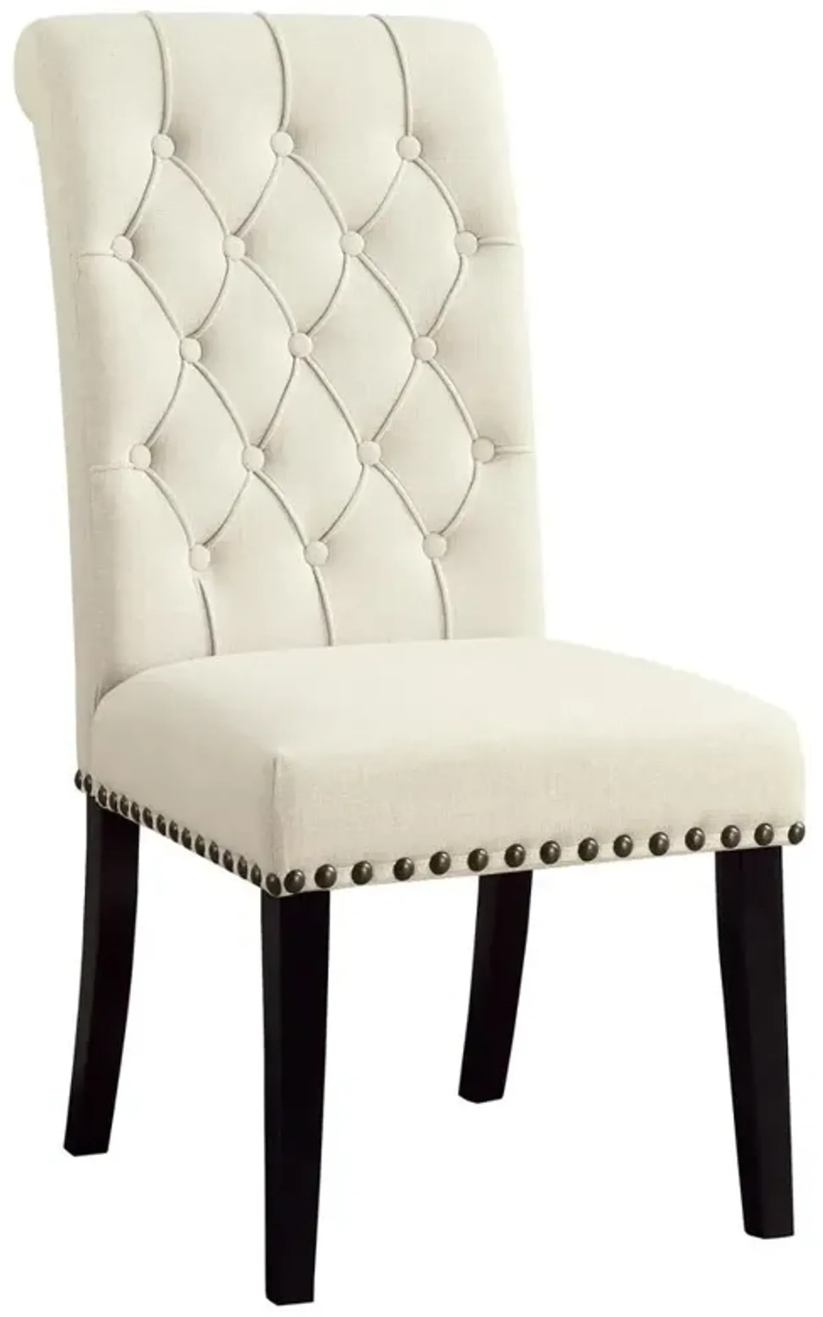 Alana Tufted Back Upholstered Side Chairs Beige (Set of 2)