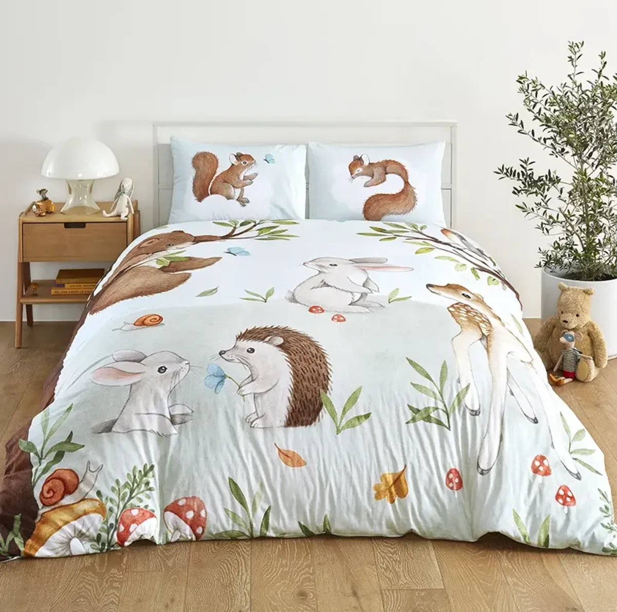 Enchanted Forest 100% Cotton Duvet & Pillowcase Set - Full/Queen