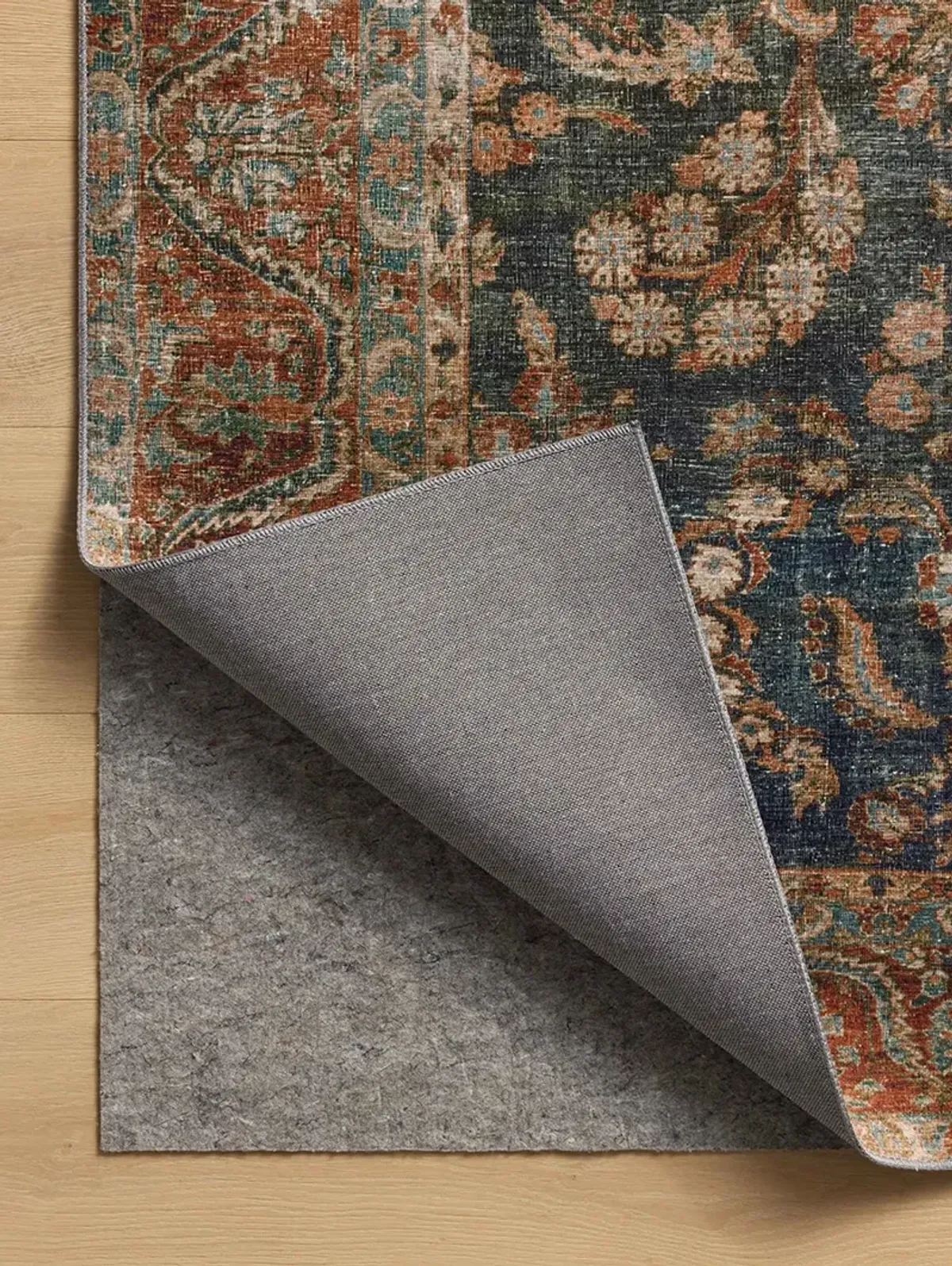 Jules Ocean/Spice 2'6"x7'6" Runner Rug