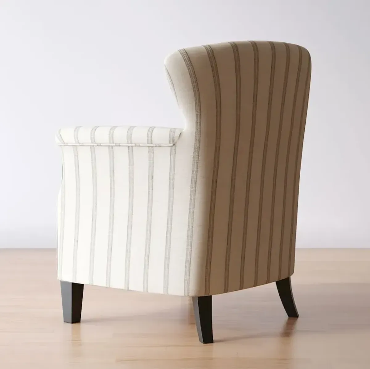 Jofran Layla Classic Upholstered Accent Chair with Nailhead Trim