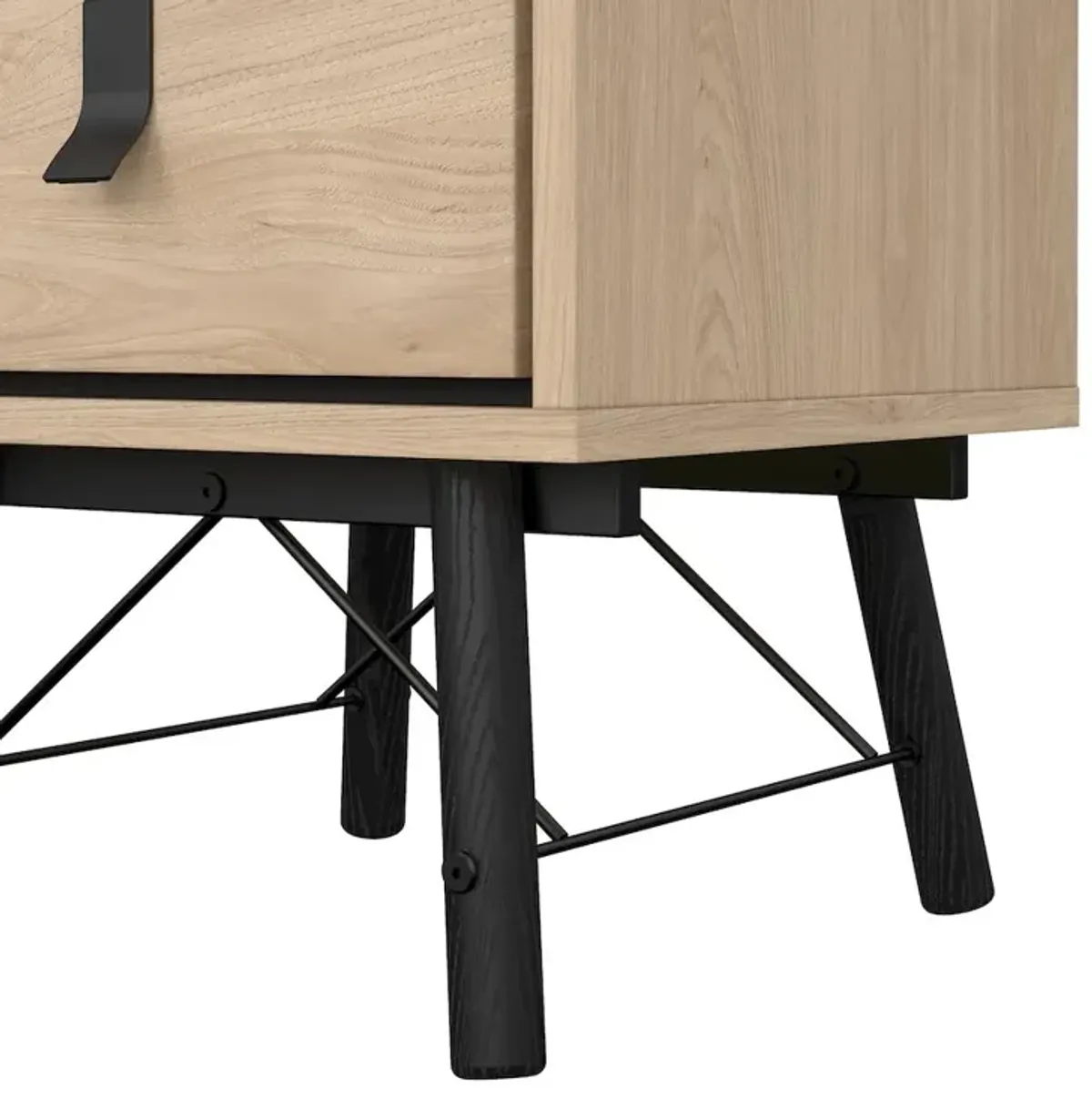 Tvilum 2 Drawer Nightstand