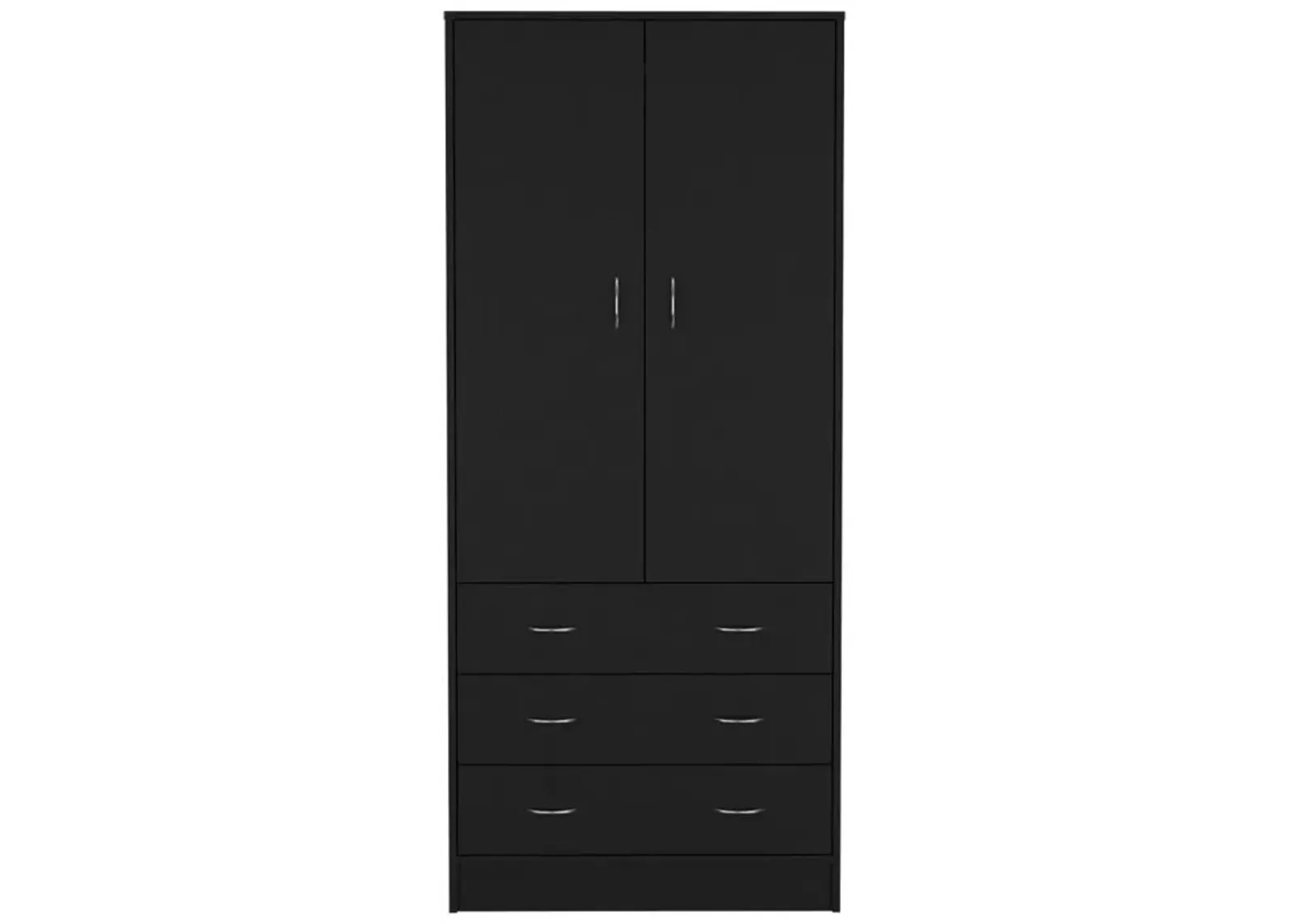 Armoire Ramey, Bedroom, Black