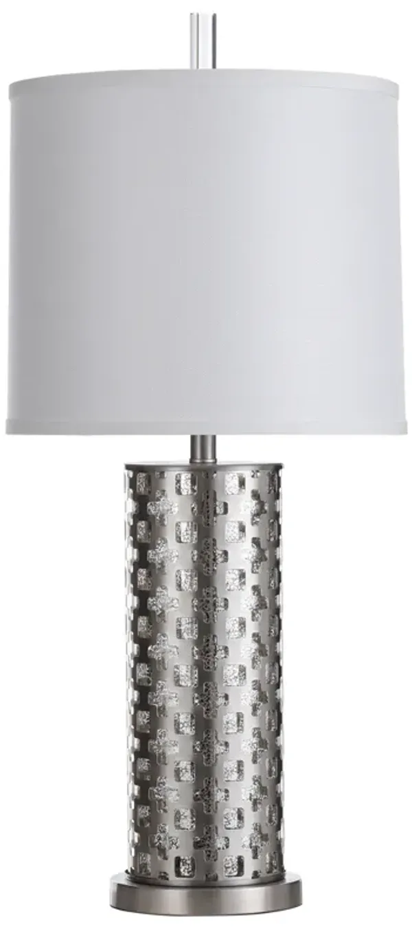 Brushed Steel Lamp (Set of 2)