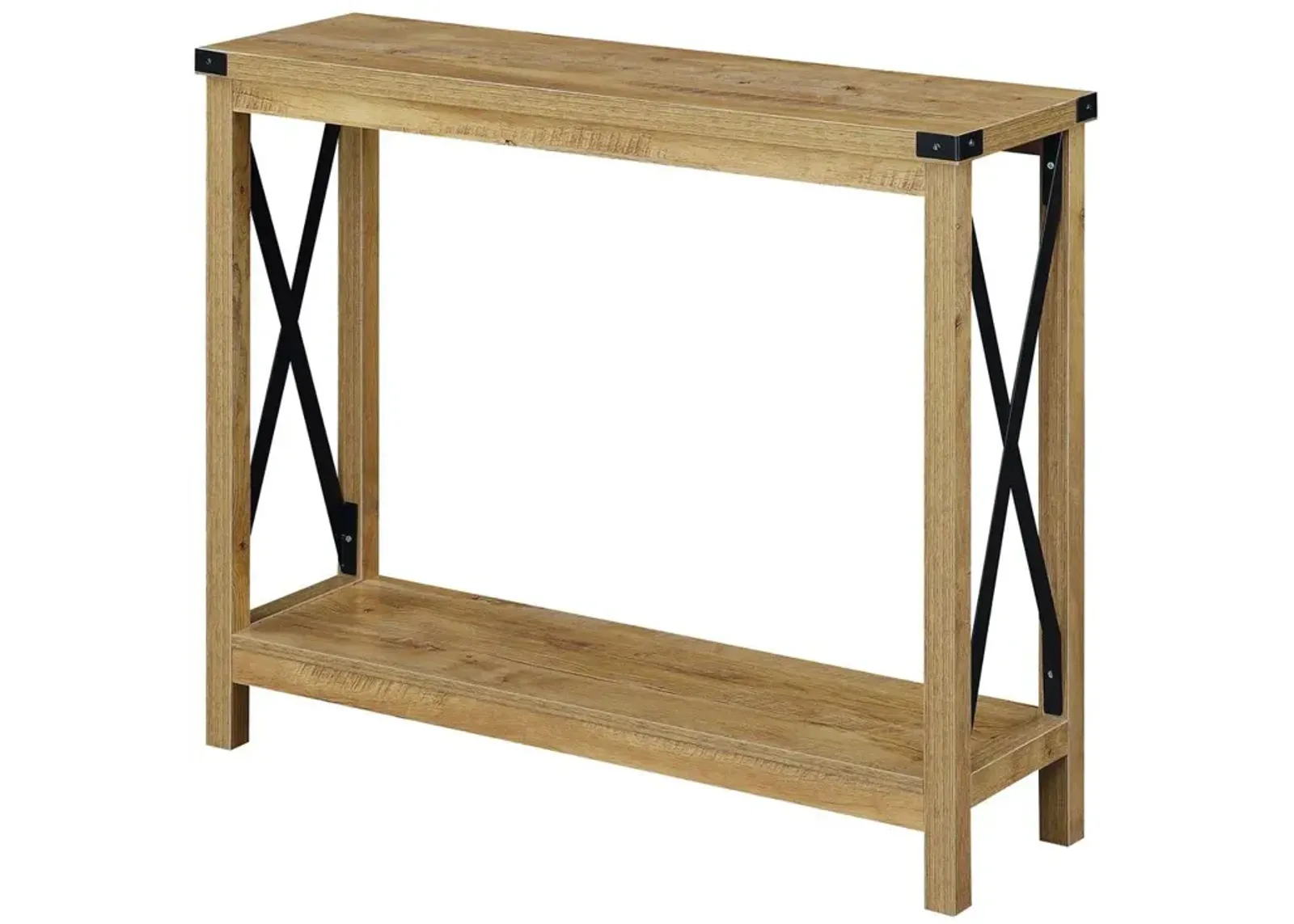 Convenience Concepts Durango Console Table, English Oak/Black