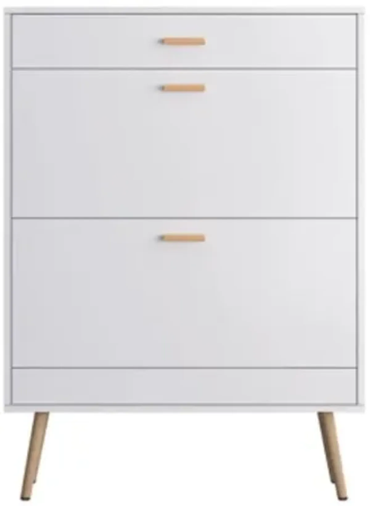 16-Pair Shoe Rack Storage Organizer with 2 Flip Drawers – Space-Saving Entryway Solution