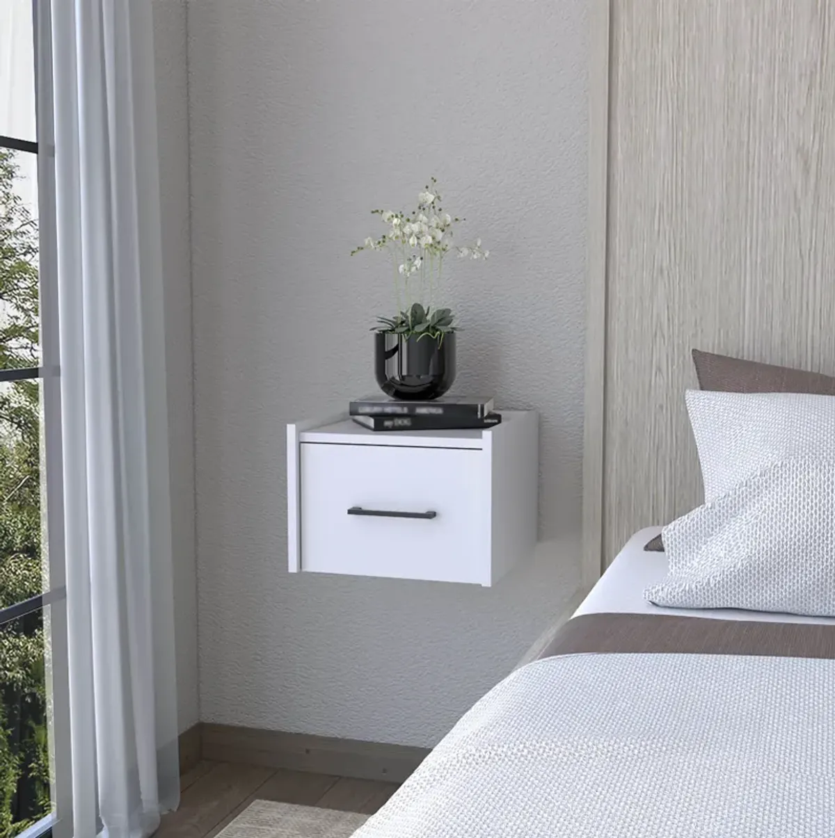 Elfrida Floating Nightstand