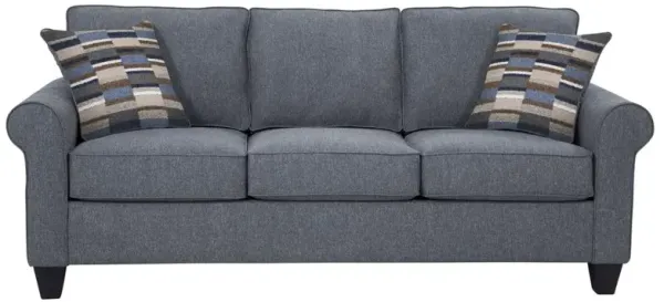 American Furniture Classics Eureka Rolled Arm Sofa with Two Pillows