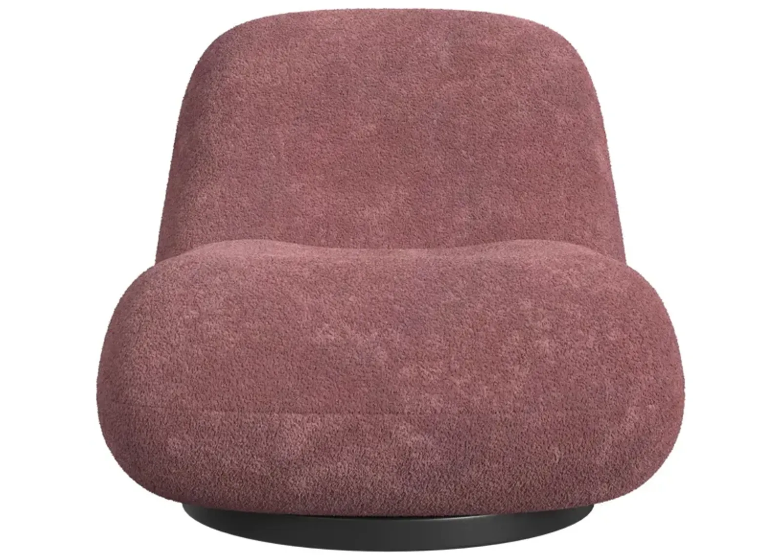 Crosby Boucle Swivel Chair