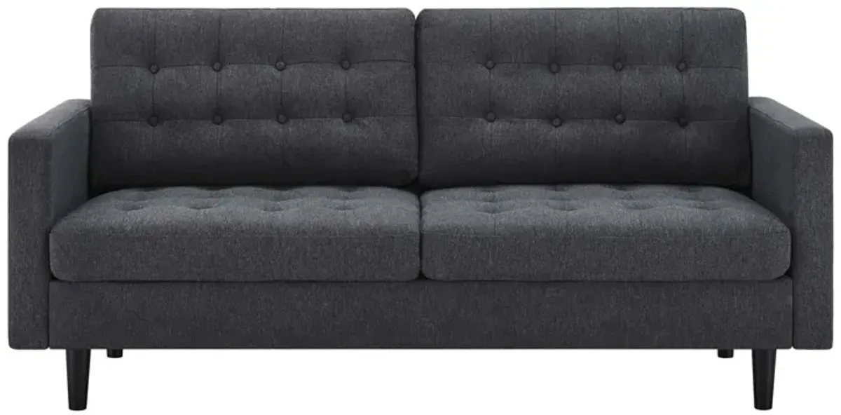 Exalt Tufted Fabric Sofa