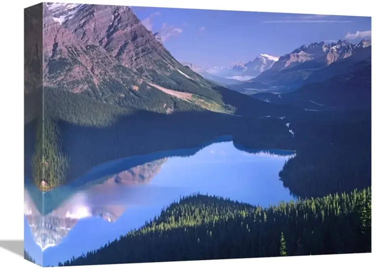 Mount Patterson at Peyto Lake, Banff National Park, Alberta, Canada-Canvas Art-16x12