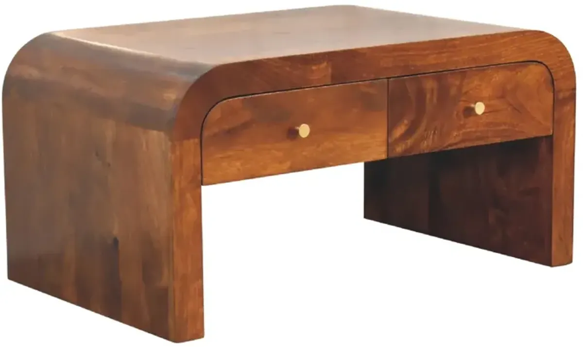 Artisan Furniture Darcy 4 Drawer Solid Wood  Coffee Table