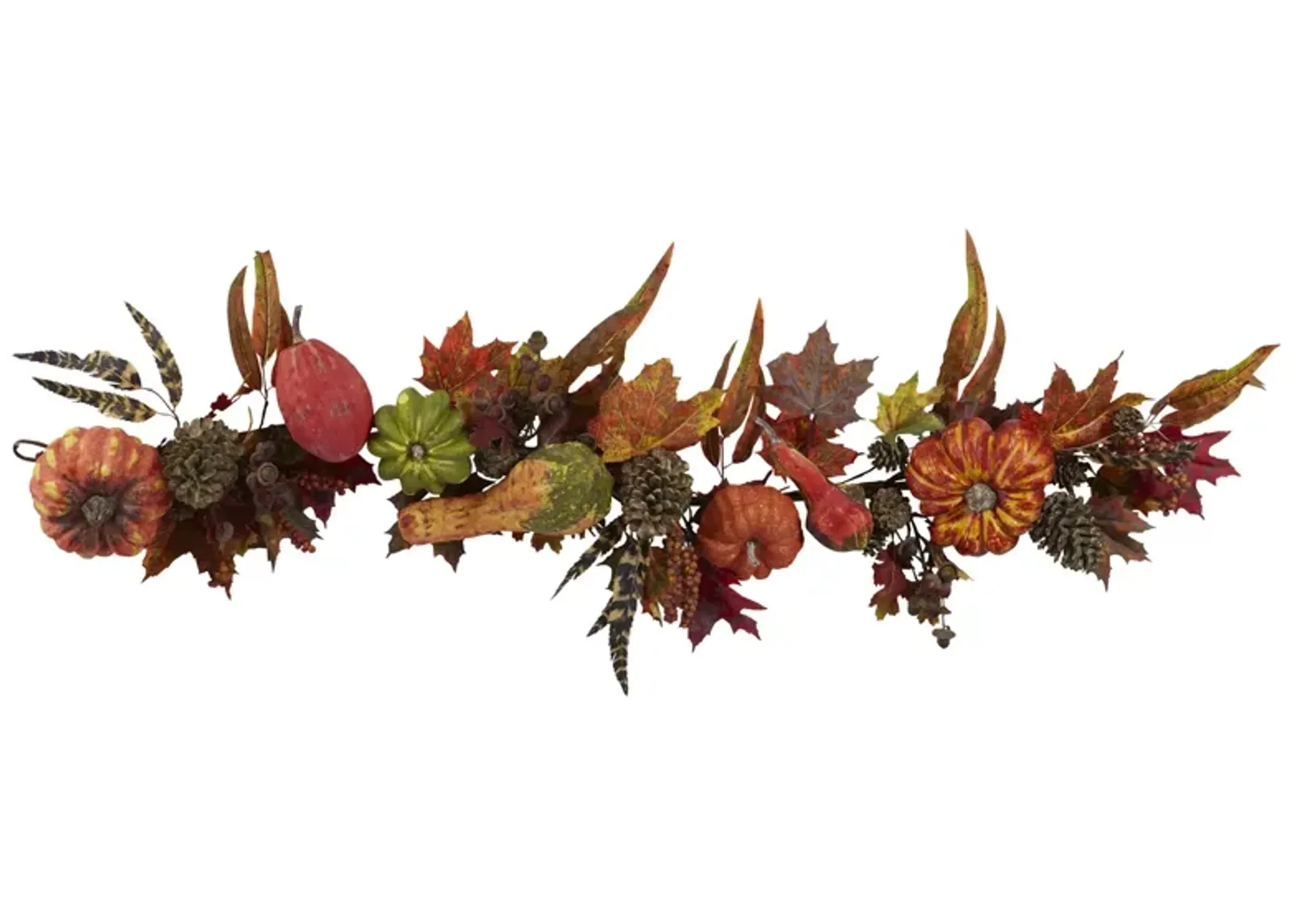 HomPlanti 54" Pumpkin & Gourd Garland