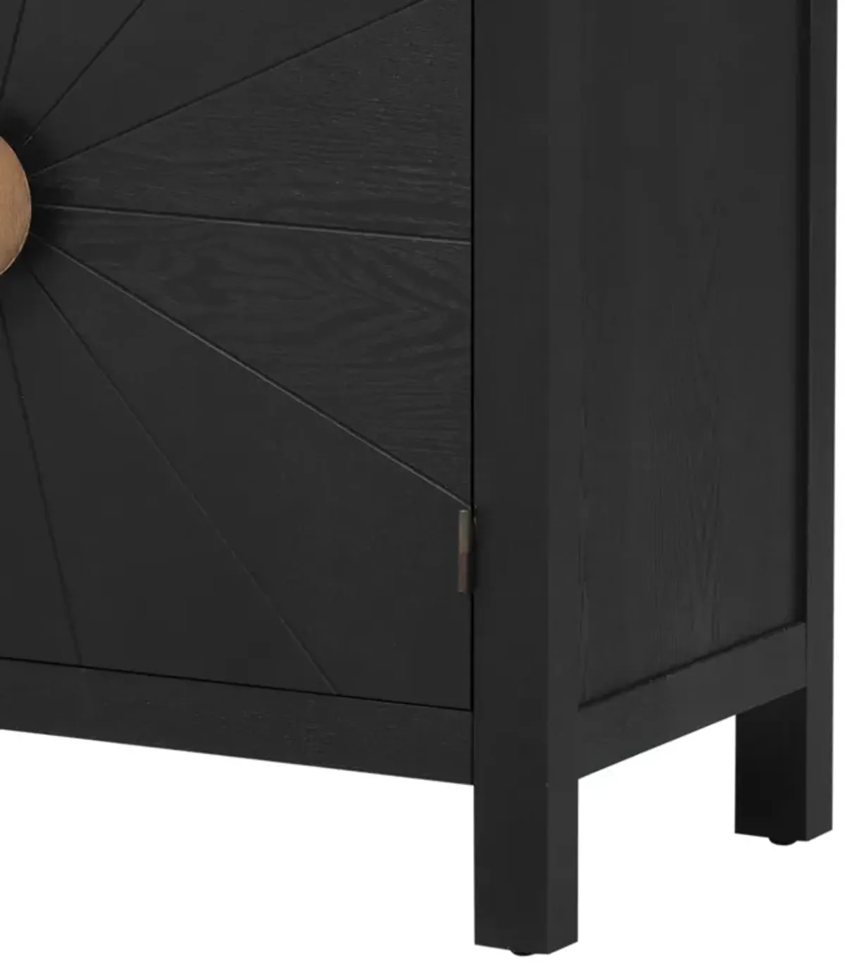 Merax Ash Veneer Storage Cabinet