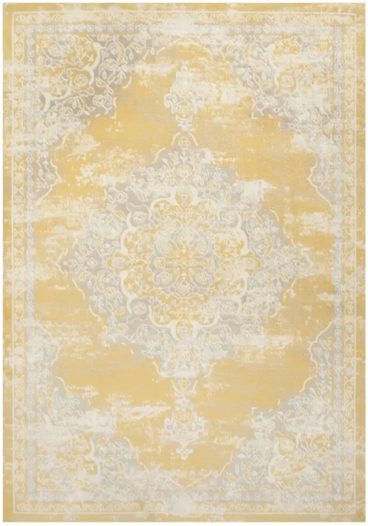 Alhambra Ornate Medallion Modern Area Rug